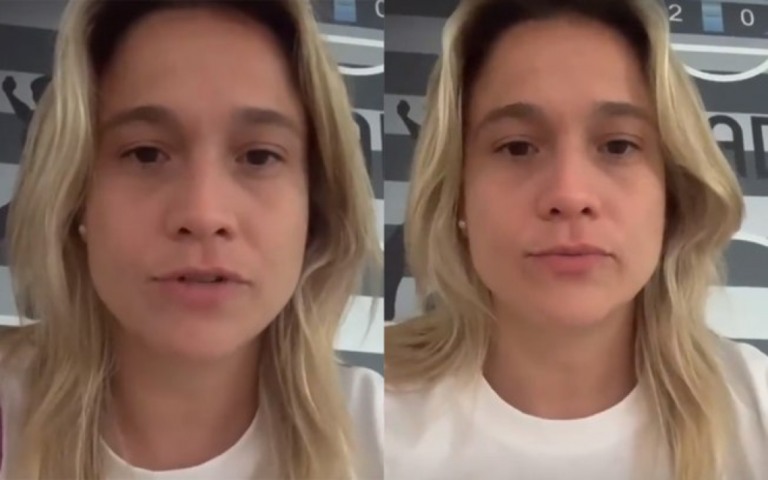 Fernanda Gentil conta que testou positivo para Covid-19