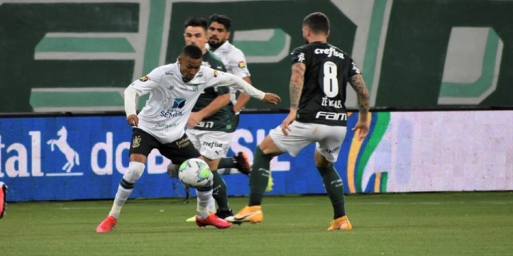 América resiste ao Palmeiras e empata na primeira metade da semifinal