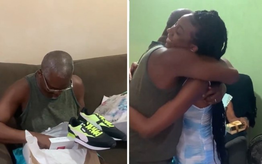 Influenciadora deu um carro de presente para o pai e vídeo viralizou