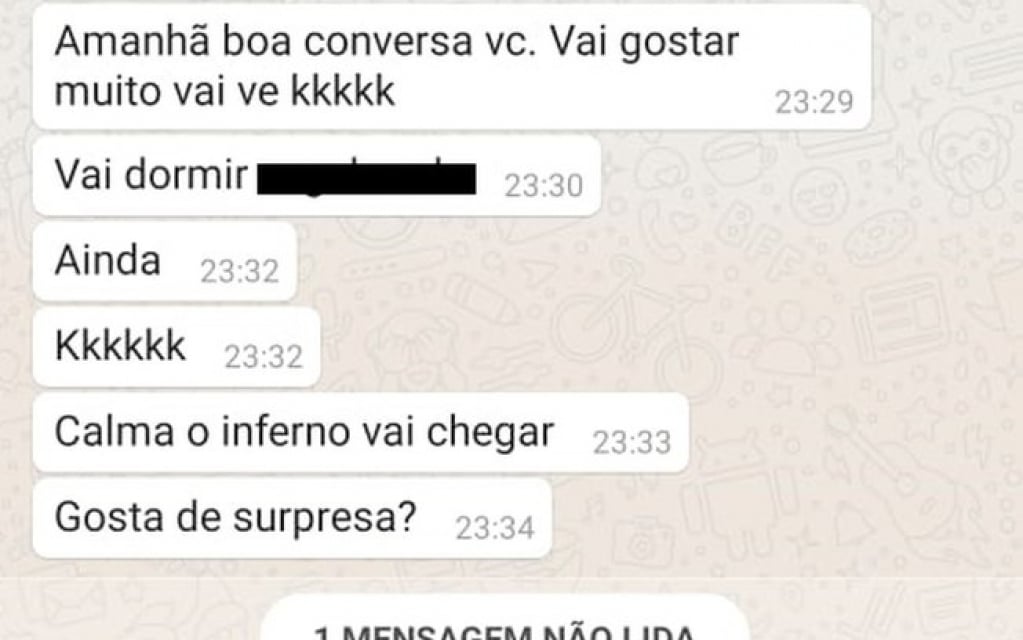 Assassino manda mensagem antes de cometer feminicídio: "gosta de surpresa?"