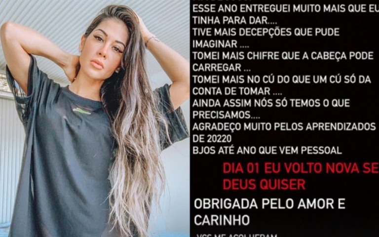 Mayra Cardi reflete sobre 2020: "Mais chifre que a cabeça pode carregar"