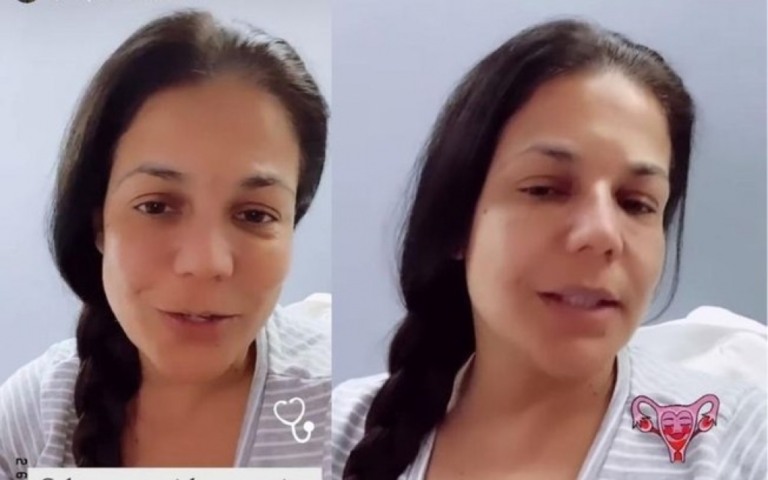 Nivea Stelmann passa por cirurgia de emergência