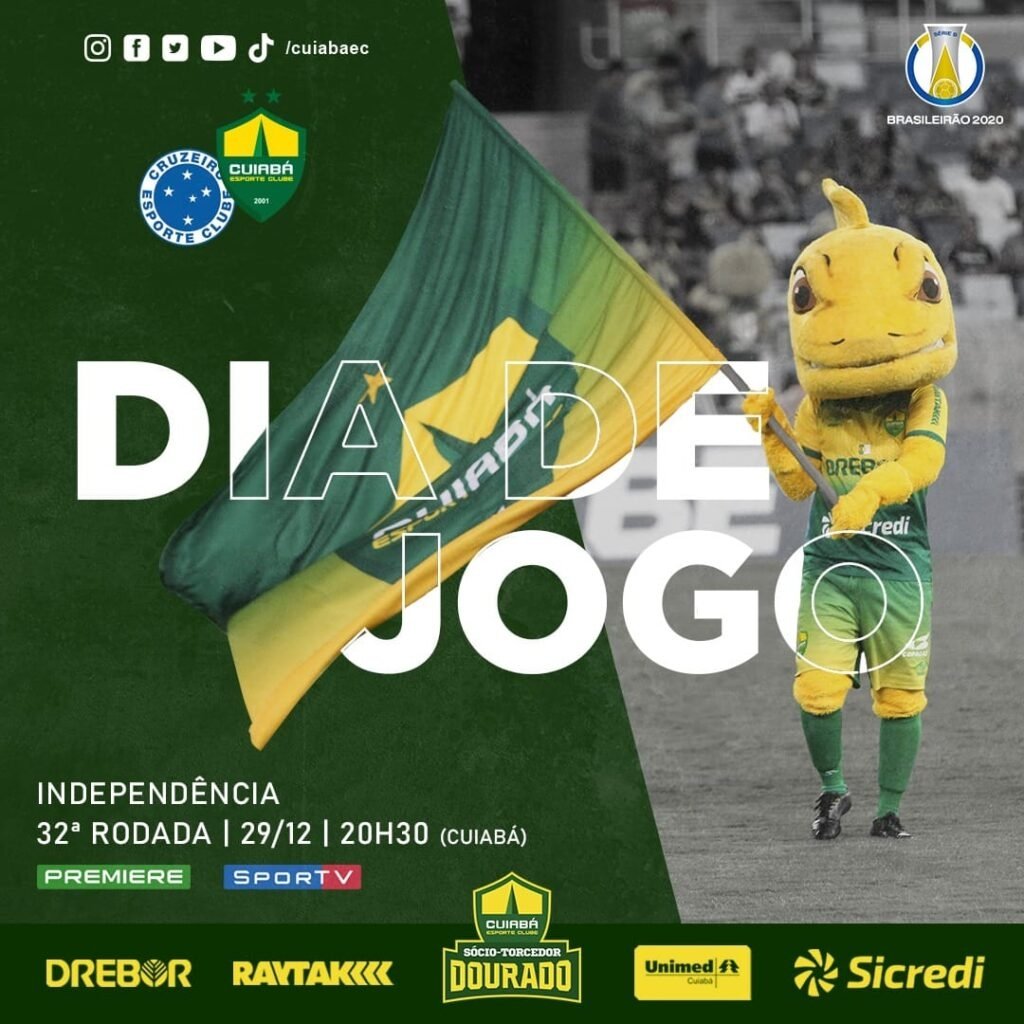 Em BH, Cuiabá faz jogo importante diante do Cruzeiro