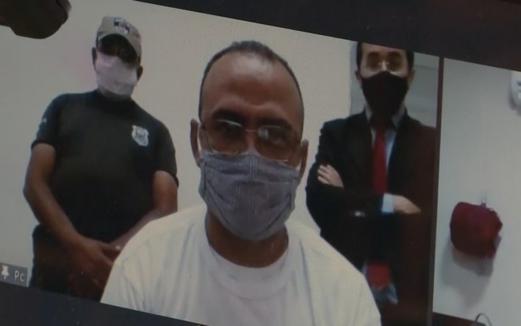 Vereador preso toma posse por videoconferência em presídio na Paraíba Vereador preso toma posse por videoconferência em presídio na Paraíba