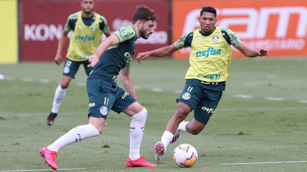 Palmeiras inicia 2021 com treino tático na preparação da Libertadores