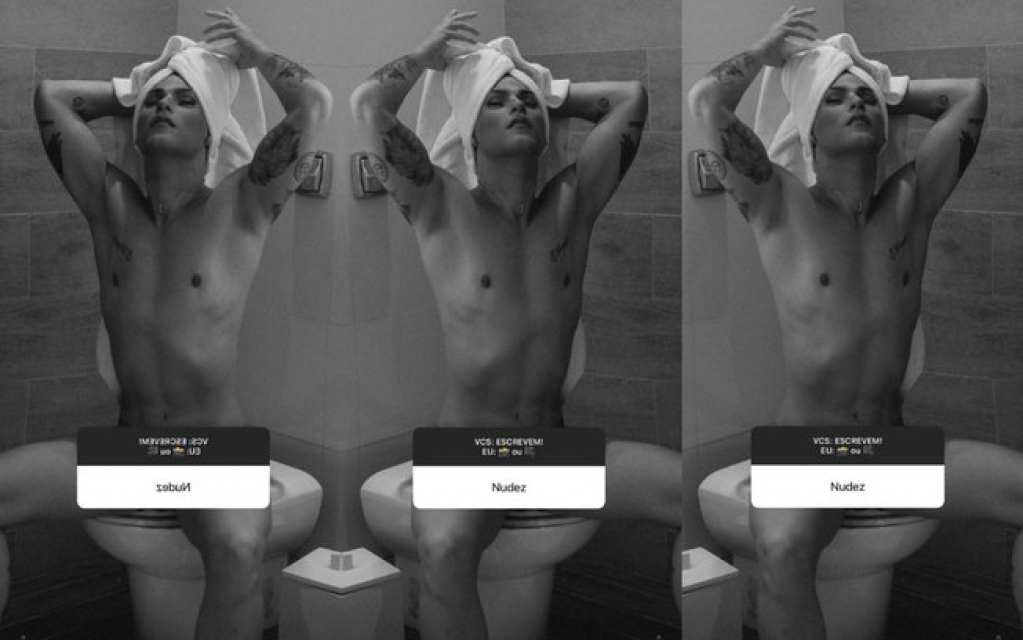 Bruno Gagliasso posta foto pelado após pedido de fã Bruno Gagliasso posta foto pelado após pedido de fã