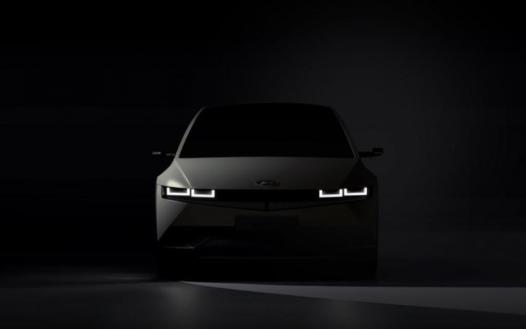 Hyundai revela teaser do Ioniq 5, futuro rival do Tesla Model 3