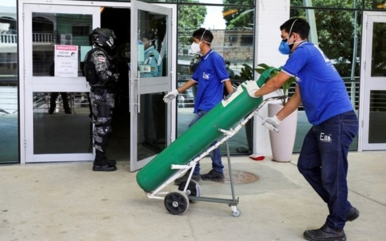 Governo do Amazonas requisita oxigênio de 11 indústrias para suprir colapso