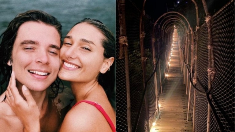 Sasha Meneghel e namorado curtem resort com diárias de R$ 39 mil