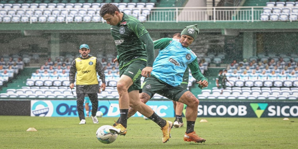 Coritiba finaliza os trabalhos para encarar o Fluminense com 23 atletas relacionados