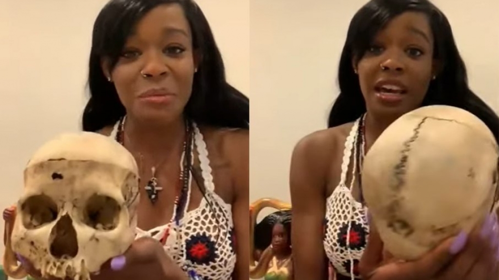 Cantora Azealia Banks compra caveira de menina de 6 anos: "Eu amo ossos" Cantora Azealia Banks compra caveira de menina de 6 anos: "Eu amo ossos"