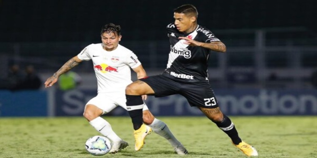 Vasco não supera o Bragantino e perde de 1 a 0