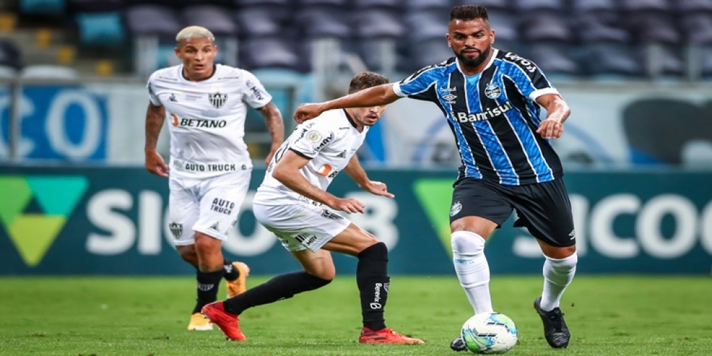 Atlético MG e Grêmio ficam no empate de 1 a 1 pela 31ª rodada da Série A