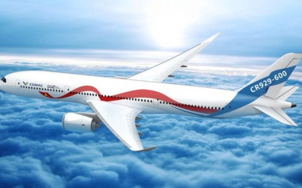 Novo avião chinês terá produção iniciada em 2021