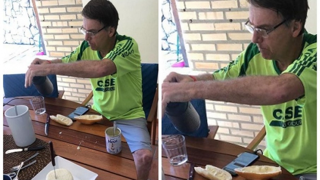 Bolsonaro usa texto de apoiador para se defender da compra de leite condensado