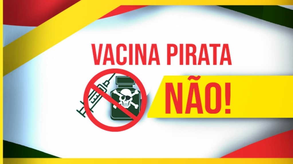 Governo federal lança campanha contra pirataria de vacinas