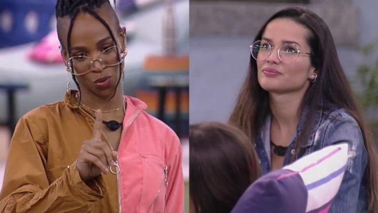 'BBB': Karol diz que está sendo julgada e Juliette rebate: "Fez isso comigo"