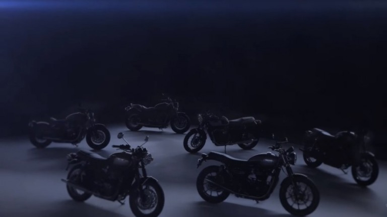 Triumph revela teaser da família Bonneville 2021