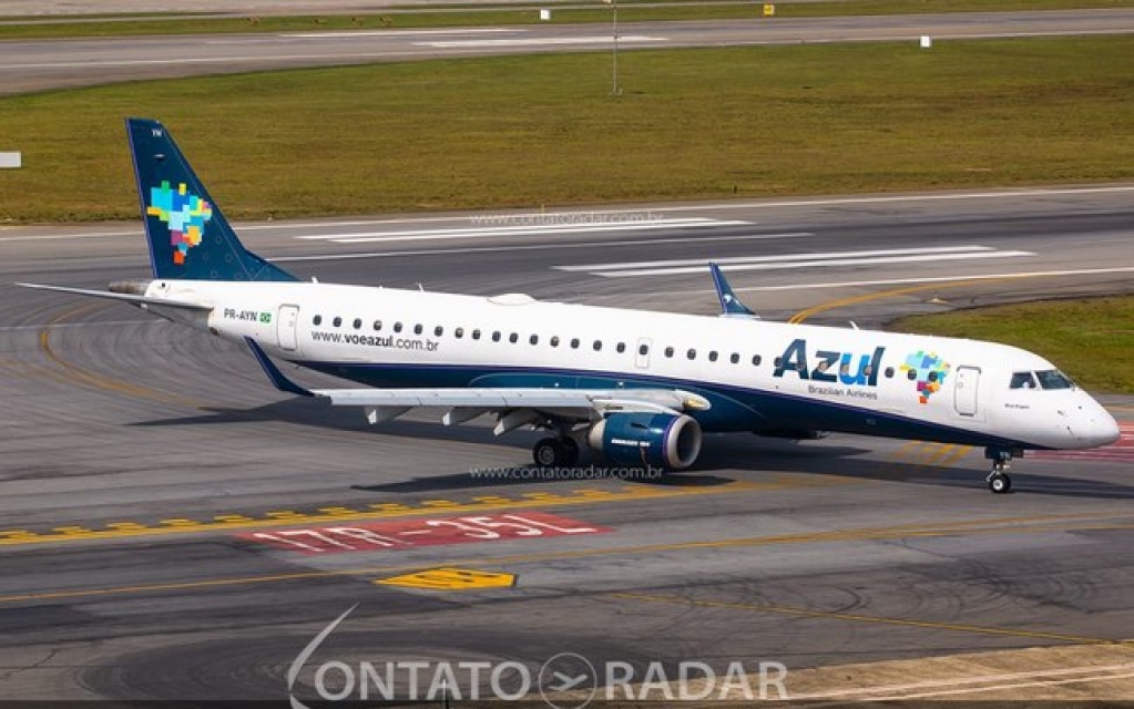 Azul define data de retomada dos voos para Cacoal e Ji-Paraná