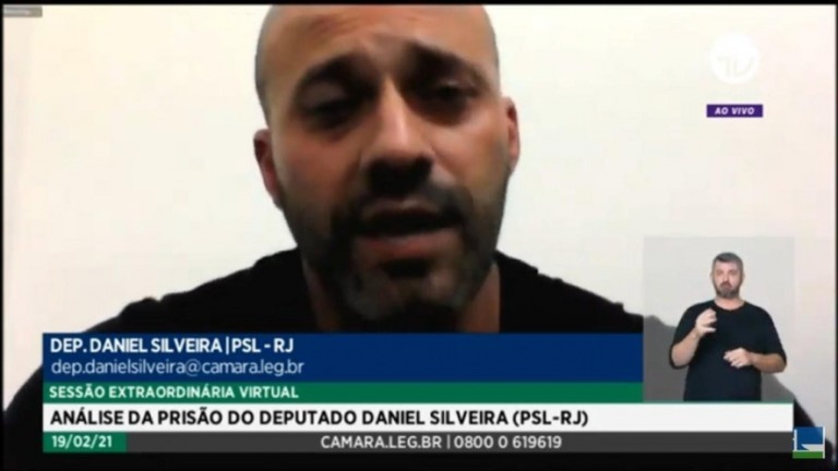Acompanhe julgamento na Câmara que decidirá futuro de Daniel Silveira