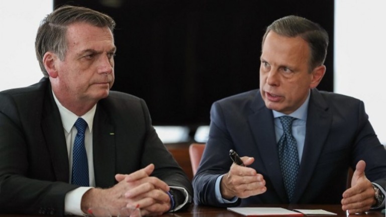 "Absurdo", diz Doria sobre Bolsonaro apontar fraude em vacinação da mãe
