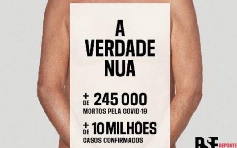Com montagem de Bolsonaro "nu", ONG lança campanha contra desinformação