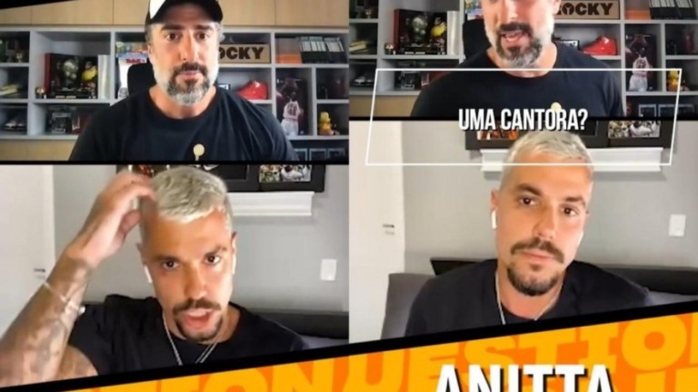 Lipe Ribeiro fala sobre Anitta em entrevista com Mion: "Sempre admirei muito"