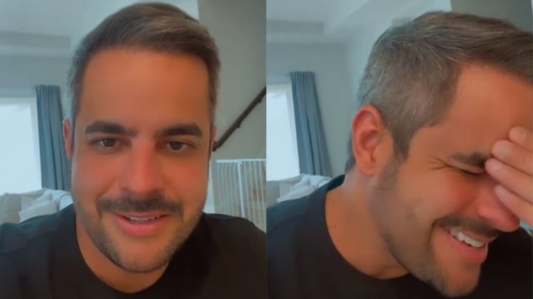 Kaká Diniz fala sobre o nascimento da filha pela primeira vez: "Linda"