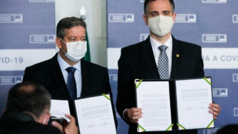 Nesta 5ª, Lira e Pacheco encontram presidente do STJ