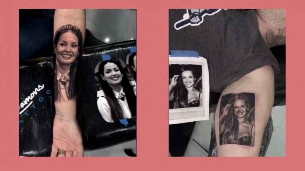 BBB 21: Fãs de Juliette a homenageiam com tatuagem do rosto dela BBB 21: Fãs de Juliette a homenageiam com tatuagem do rosto dela