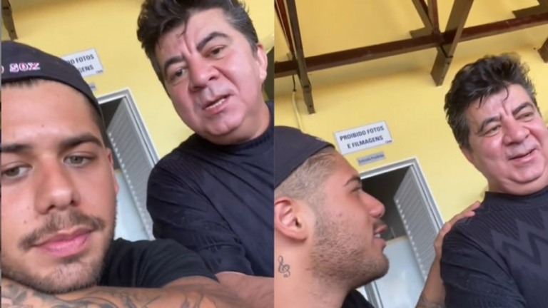 Zé Felipe relembra vídeo com assessor de Leonardo: "Você não morre nunca"