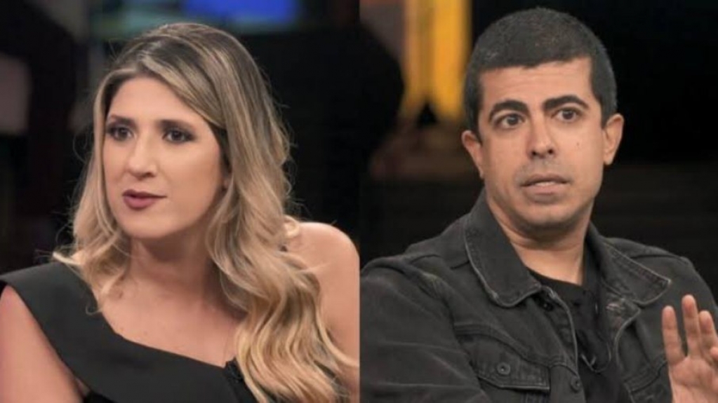 Dani Calabresa processa Melhem por expor mensagens do WhatsApp Dani Calabresa processa Melhem por expor mensagens do WhatsApp