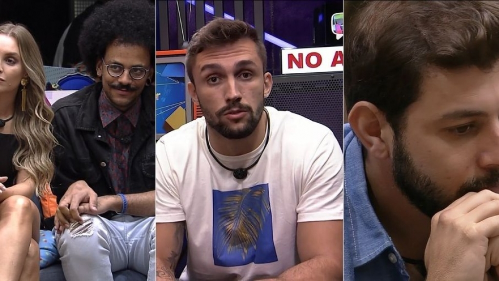'BBB 21': Carla, João, Arthur e Caio se enfrentam no paredão falso 'BBB 21': Carla, João, Arthur e Caio se enfrentam no paredão falso