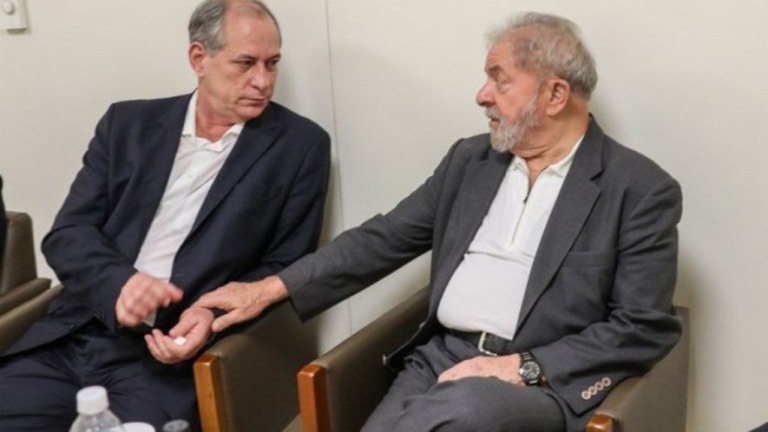 Ciro diz que Lula foi 'perseguido', mas critica "ladroeira e corrupção" do PT