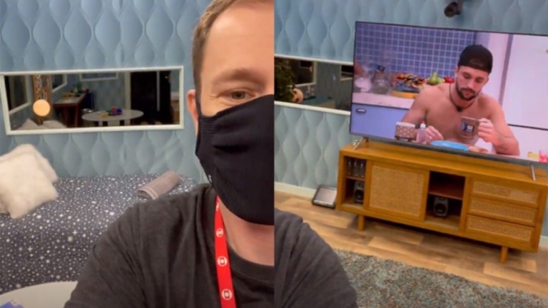 'BBB 21': Tiago Leifert mostra detalhes do quarto secreto