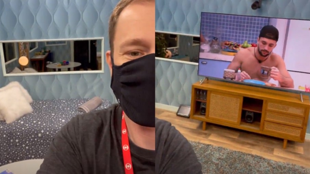 'BBB 21': Tiago Leifert mostra detalhes do quarto secreto