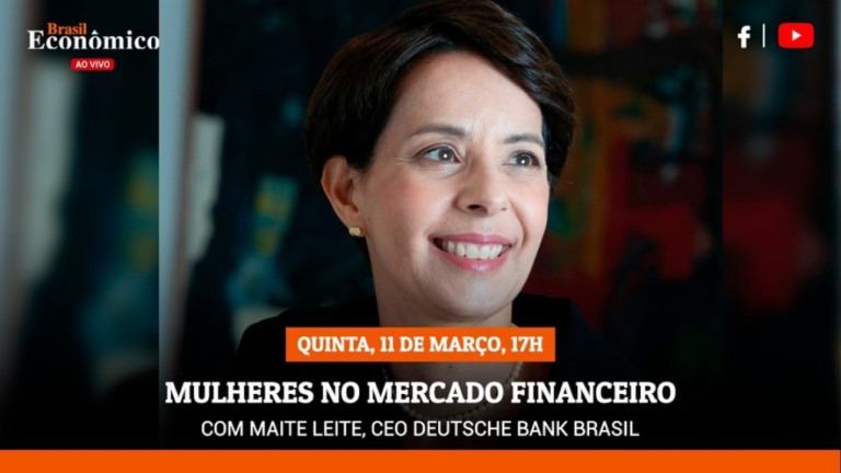 Maite Leite, presidente do Deutsche Bank, participa de live no iG nesta 5a feira