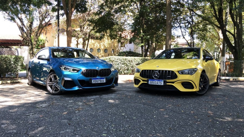 BMW M235i XDrive Gran Coupé e Mercedes CLA 45 S AMG: nada comuns até nos nomes