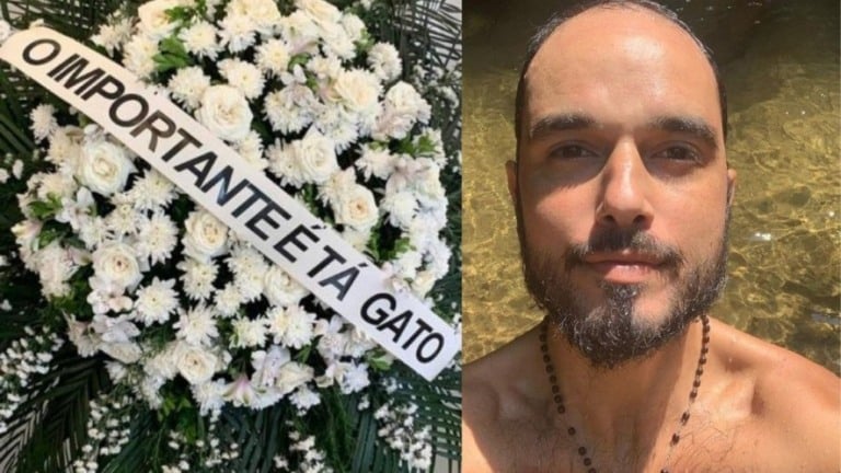 Leo Rosa é enterrado no RS e bordão do ator se destaca: "O importante é tá gato"