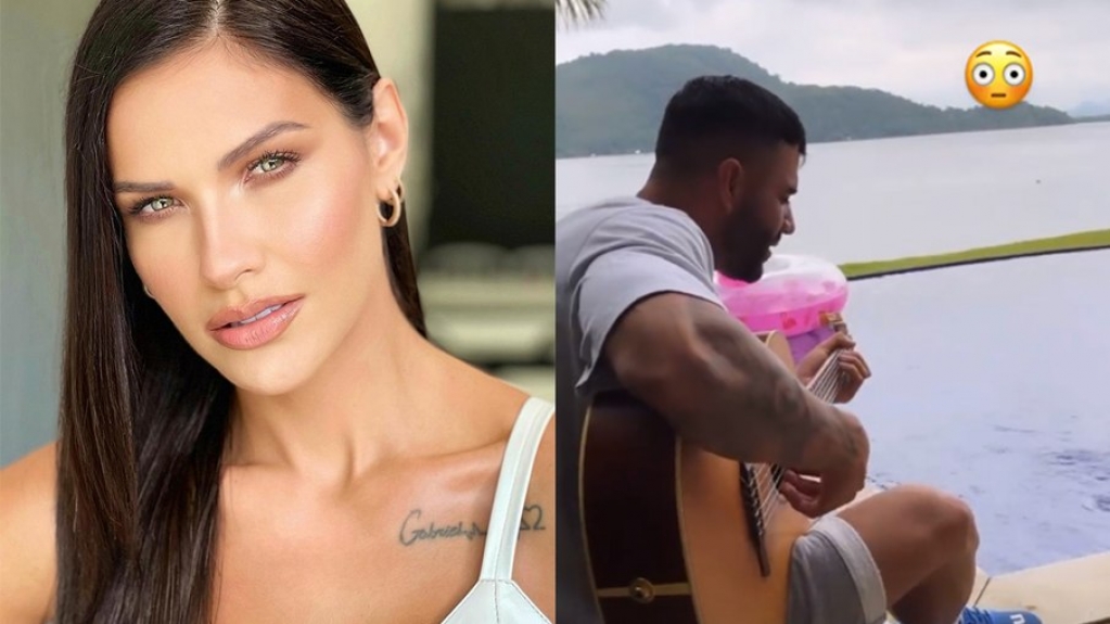 Andressa Suita e Gusttavo Lima curtem viagem por Angra dos Reis