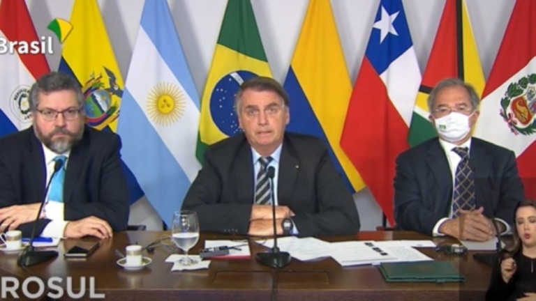 Bolsonaro defende auxílio, reformas e privatizações em reunião do PROSUL