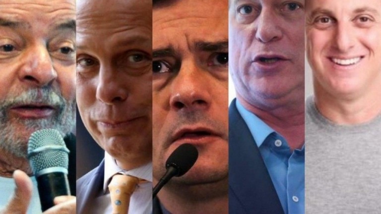 Pesquisa: Lula tem a menor rejeição entre possíveis candidatos; Doria, a maior