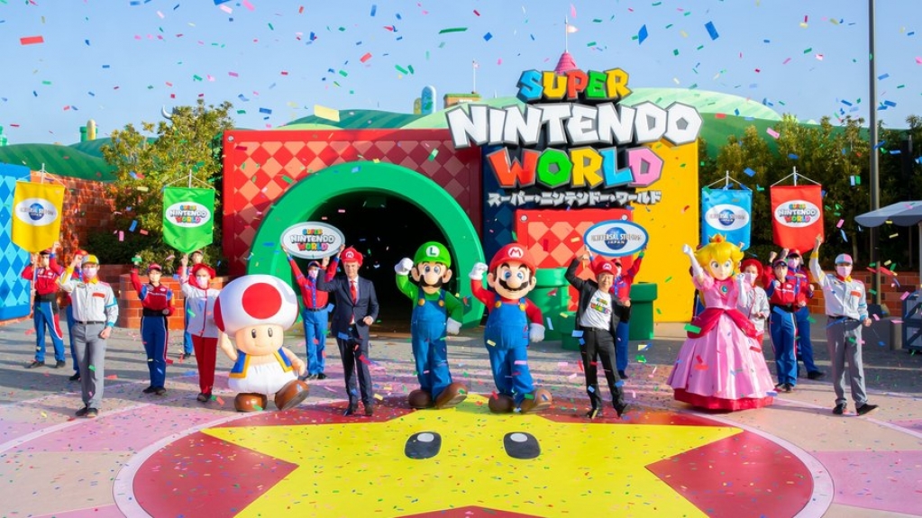 Universal Studios inaugura área da Super Nintendo no parque do Japão