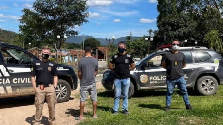 Padrasto é preso acusado de estuprar enteada em Goiás