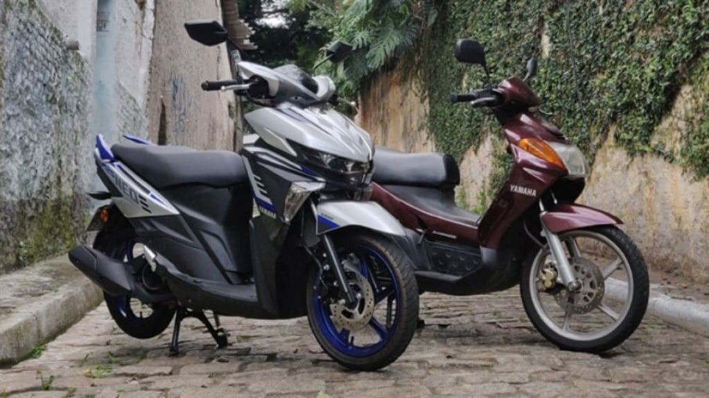 Yamaha Neo x Yamaha Neo: o velho e o novo