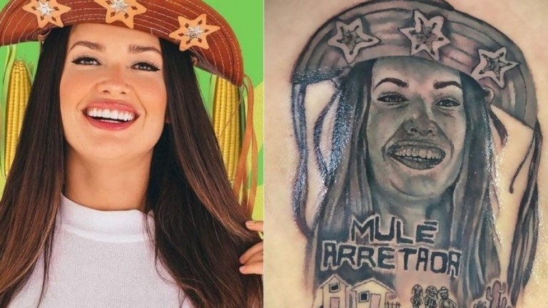 "BBB21": Fã de Juliette tatua rosto da sister e viraliza
