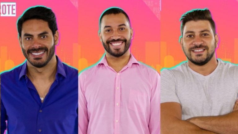 "BBB 21": Gilberto enfrenta Rodolffo e Caio no paredão