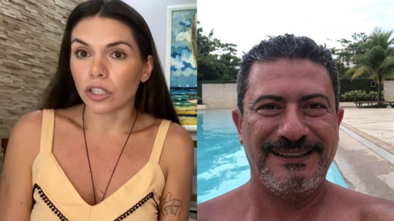 Ex de Tom Veiga nega agressão durante casamento: "Nunca houve violência"