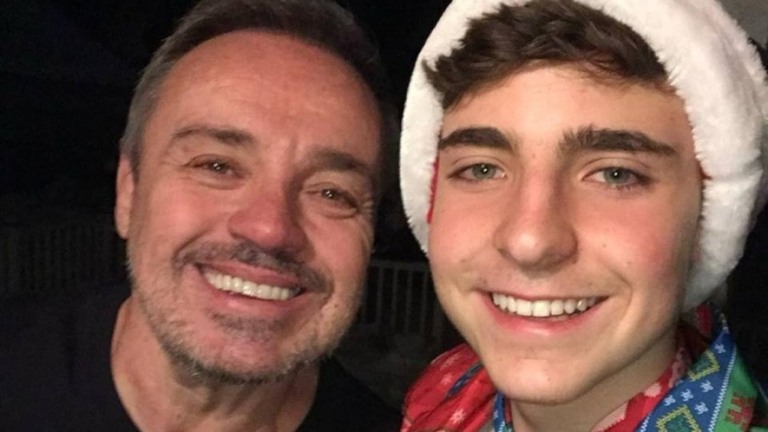 Filho de Gugu quer ser apresentador de TV