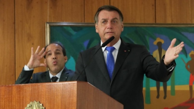 Bolsonaro chama Doria de "vagabundo" em encontro com empresários
